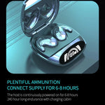 Sleep Invisible Earbuds Tiny Headphones Bluetooth 5.3 Noise Cancelling Wireless Sports Headsets Stereo Earphone With Mic 2025