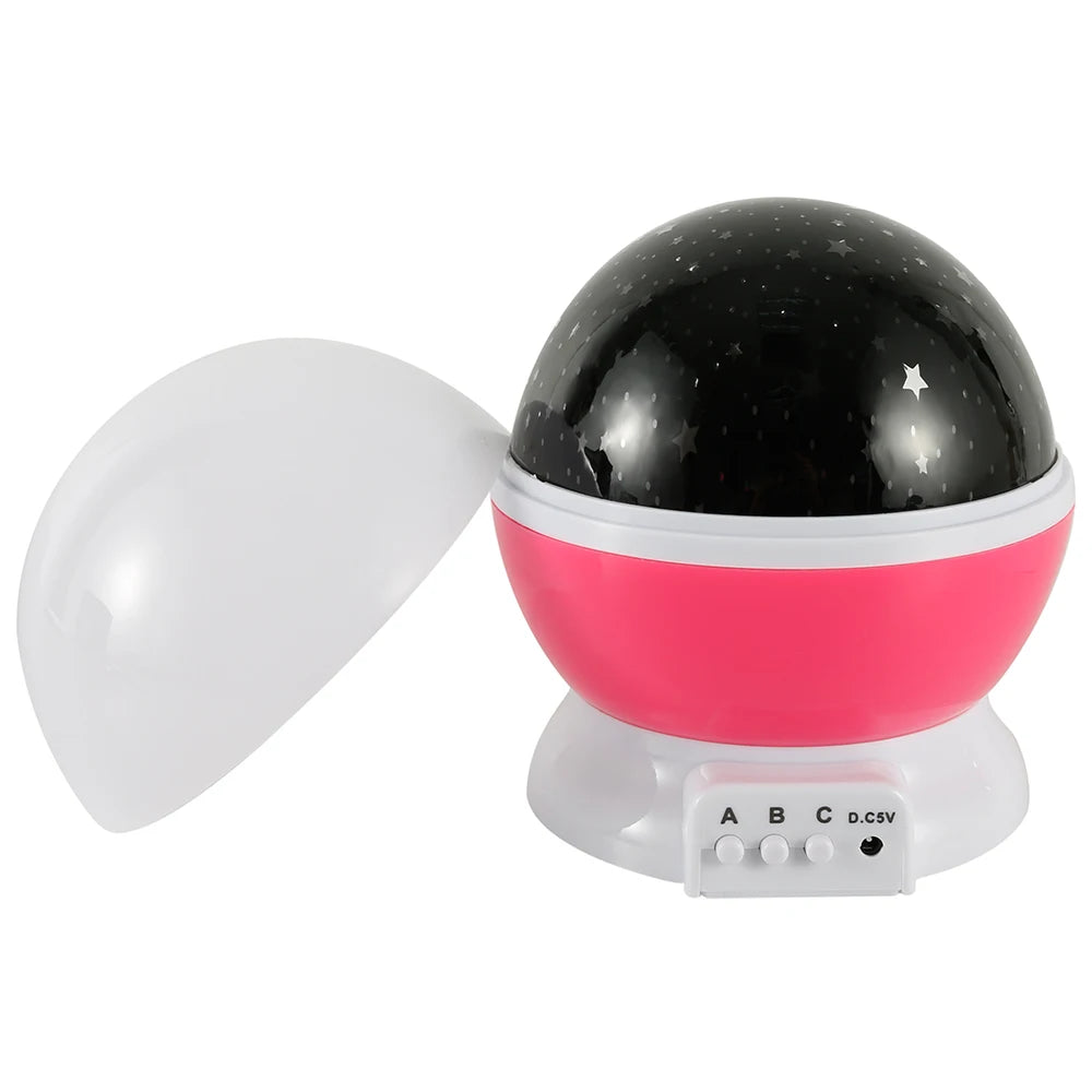 Night Lamp Projector Starry Sky Night Light Projector Baby Lamp Decor Rotating Starry Nursery Moon Galaxy Projector Table Light
