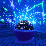 Night Lamp Projector Starry Sky Night Light Projector Baby Lamp Decor Rotating Starry Nursery Moon Galaxy Projector Table Light