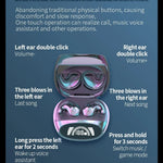 Sleep Invisible Earbuds Tiny Headphones Bluetooth 5.3 Noise Cancelling Wireless Sports Headsets Stereo Earphone With Mic 2025