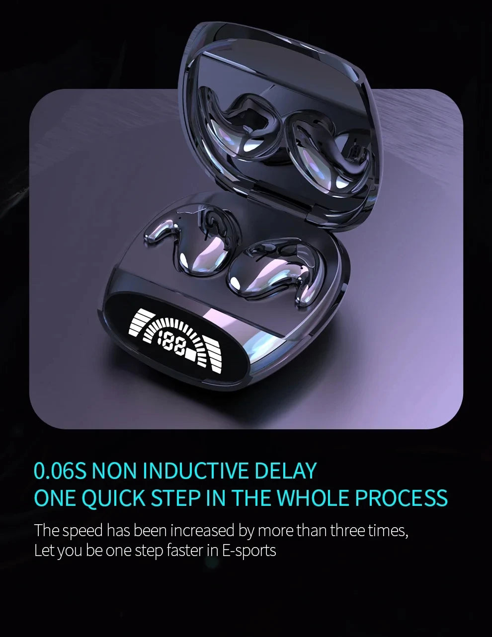 Sleep Invisible Earbuds Tiny Headphones Bluetooth 5.3 Noise Cancelling Wireless Sports Headsets Stereo Earphone With Mic 2025