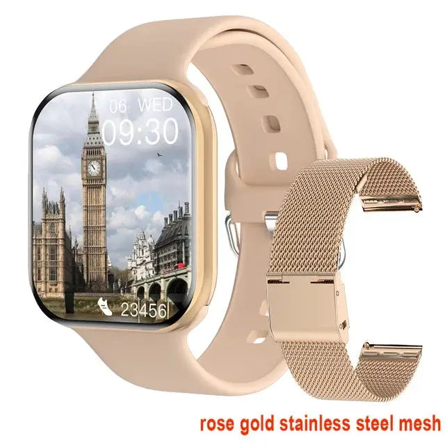 i10 GPS Smart Watch Women Series 10 Screen Bluetooth Call Heart Rate Blood Pressure Men Smartwatch for Android IOS Sports Watch