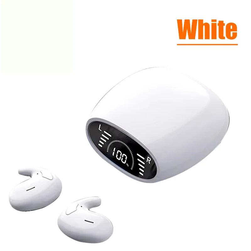 Sleep Invisible Earbuds Tiny Headphones Bluetooth 5.3 Noise Cancelling Wireless Sports Headsets Stereo Earphone With Mic 2025