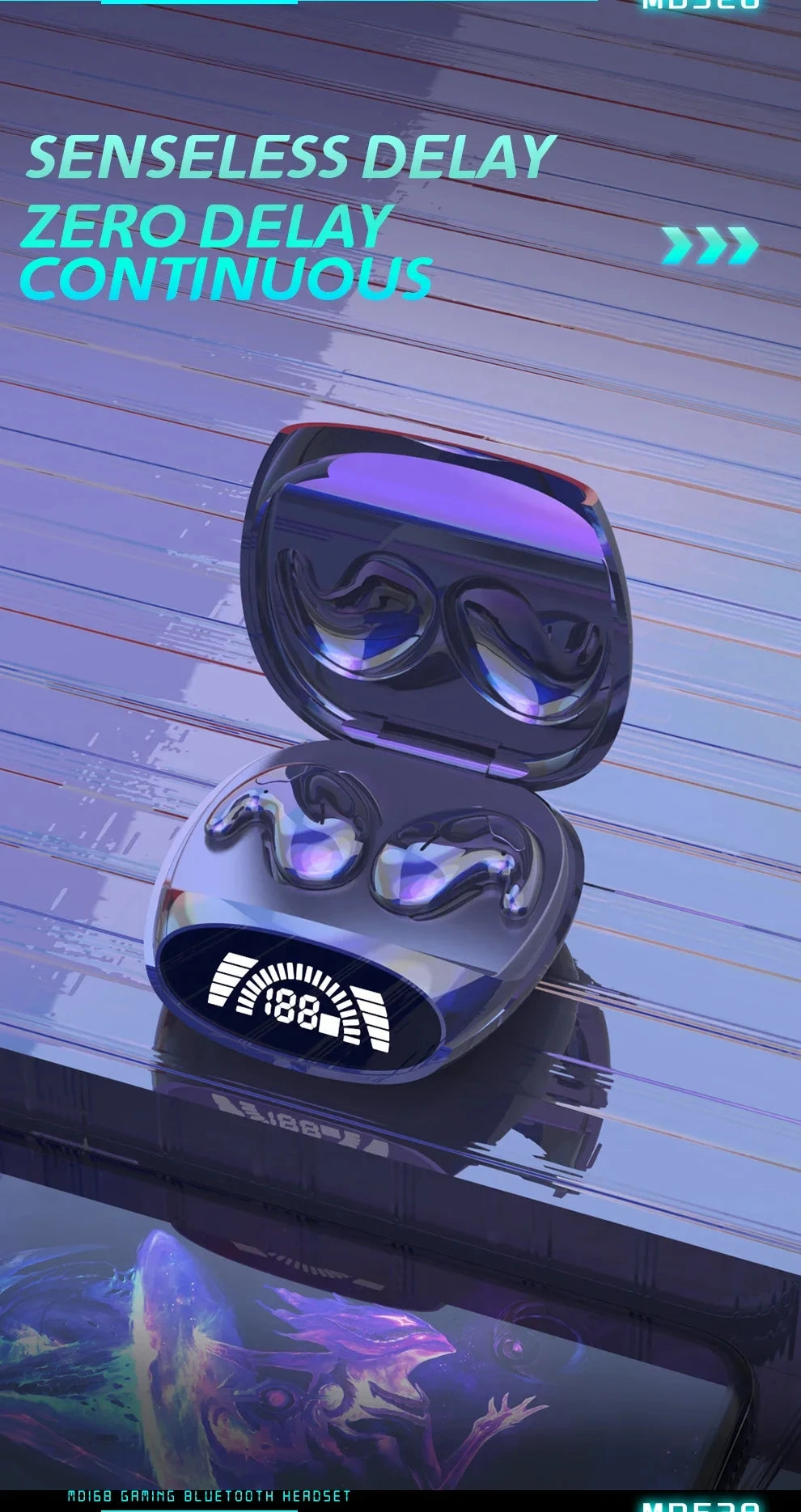 Sleep Invisible Earbuds Tiny Headphones Bluetooth 5.3 Noise Cancelling Wireless Sports Headsets Stereo Earphone With Mic 2025